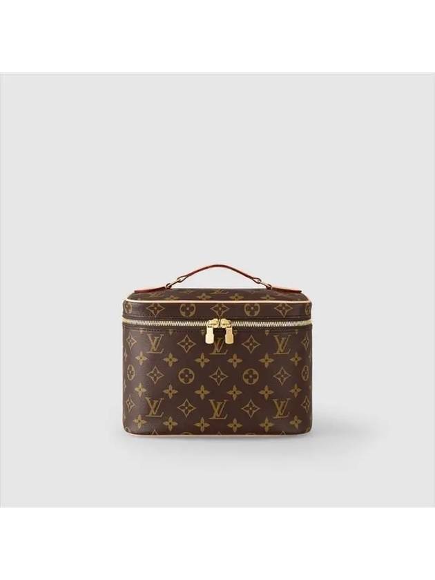 Nice BB Monogram Canvas Pouch Bag Brown - LOUIS VUITTON - BALAAN 2