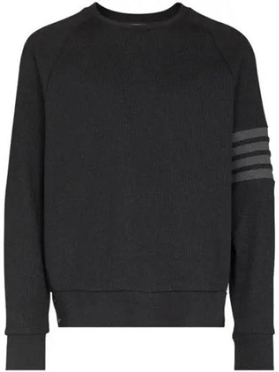 4 Bar Stripe Sweatshirt Dark Grey - THOM BROWNE - BALAAN 2