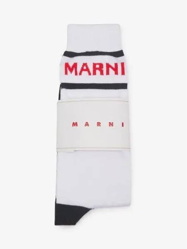 embroidered logo socks - MARNI - BALAAN 2