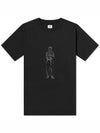 1020 Jersey British Sailor Short Sleeve T-Shirt Black - CP COMPANY - BALAAN 2