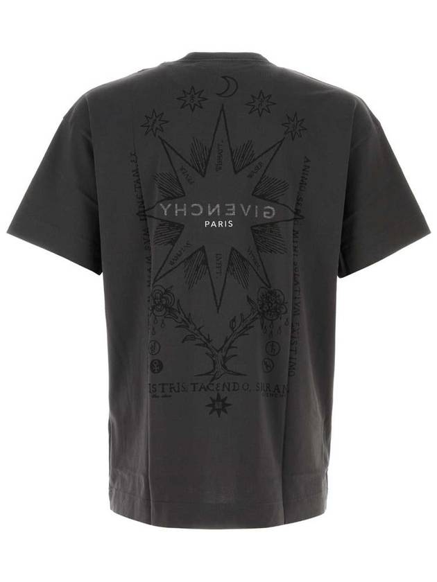 Tarot Print Reverse Short Sleeve T Shirt Rosewood - GIVENCHY - BALAAN 3