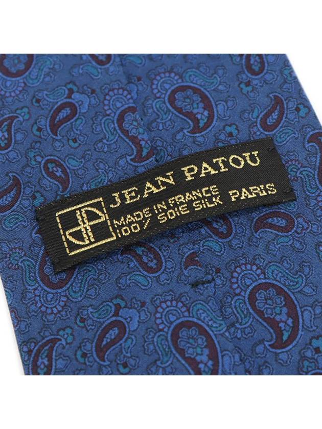 Jangpatou 100 silk blue pattern tie - ETC - BALAAN 7