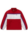 Lacoste Puffy Half Zip Pullover Red LACOSTE PUFFY HALF ZIP PULLOVER - SUPREME - BALAAN 2