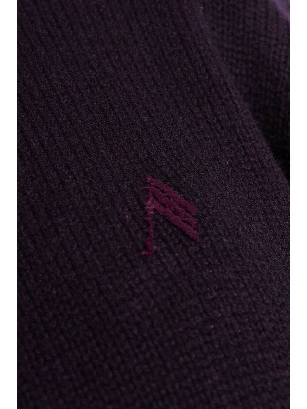 The Attico Wool Sweater, Women's, Purple - THE ATTICO - BALAAN 5