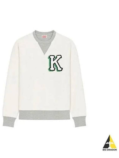 Monogram Varsity Sweatshirt Multi FC65SW433 4MJ - KENZO - BALAAN 1