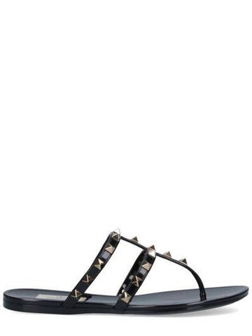 VALENTINO SUMMER ROCKSTUD THONG - VALENTINO - BALAAN 1