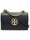 Miller Small Flap Shoulder Bag Black - TORY BURCH - BALAAN 2