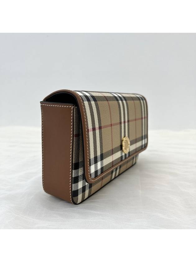 Hampshire Check Cross Bag Archive Beige - BURBERRY - BALAAN 6