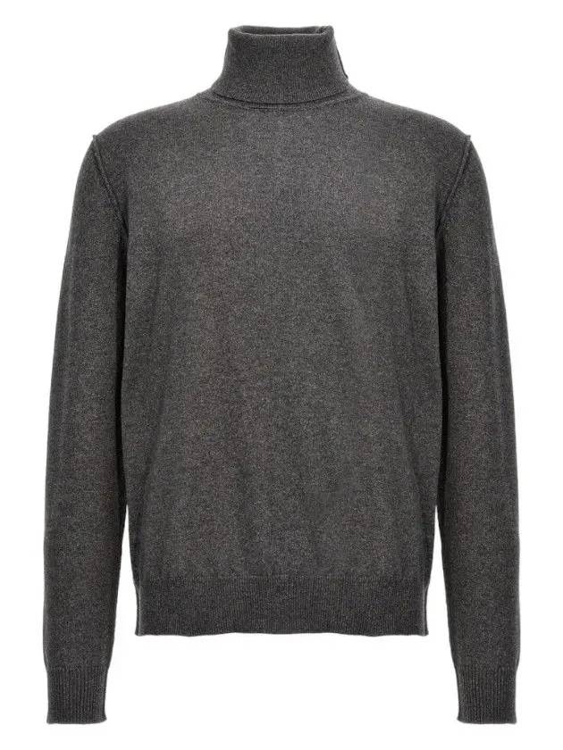 Cashmere Turtleneck Grey - MAISON MARGIELA - BALAAN 4