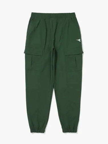 Diadora Grand Slam Tennis Woven Pants GREEN - DIADORA - BALAAN 1