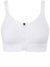 Women s Infinity High Zipper Sports Bra White - UNDER ARMOUR - BALAAN 3