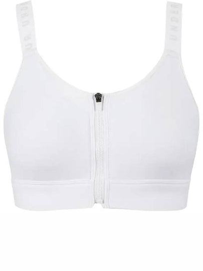 Women s Infinity High Zipper Sports Bra White - UNDER ARMOUR - BALAAN 2