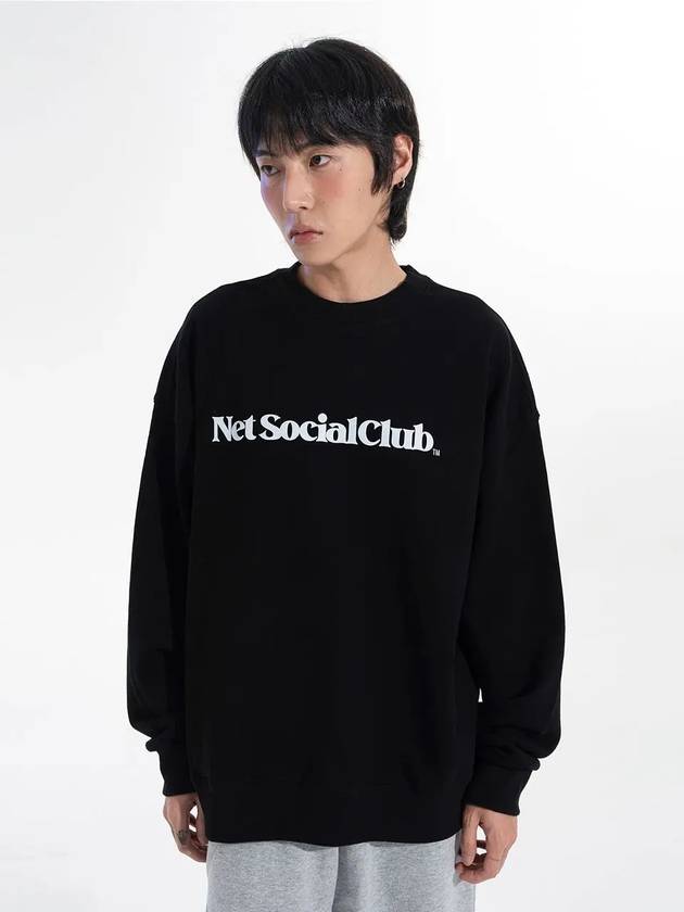 VIVID STRAIGHT LOGO MTM BLACK - NET SOCIAL CLUB - BALAAN 3