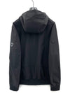 Men's Solf Shell R Lens Hooded Jacket Black - CP COMPANY - BALAAN 3