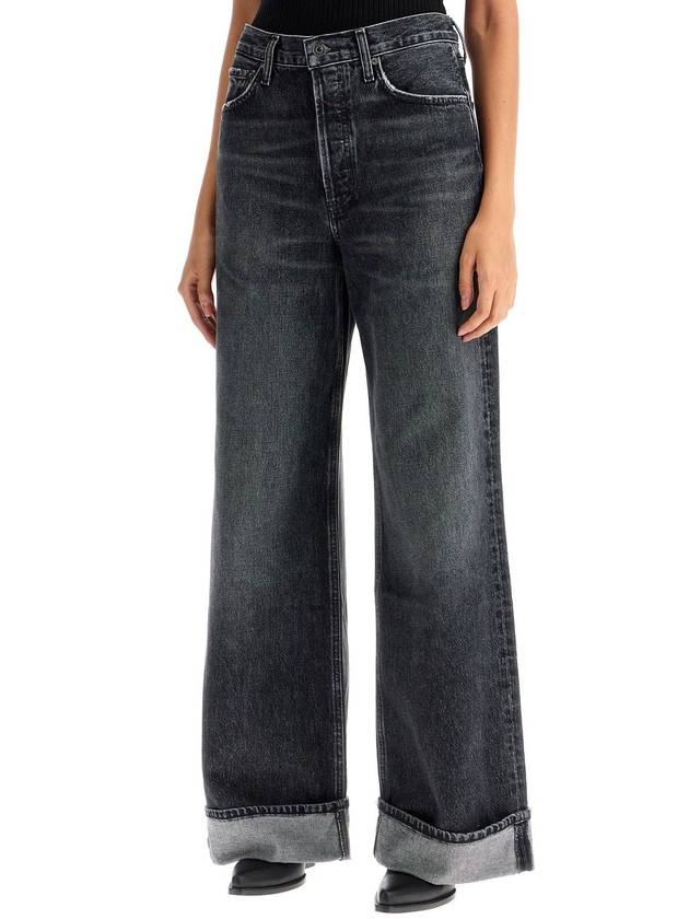 Denim Straight Pants 96744 A9159 1346 DITCH - AGOLDE - BALAAN 4