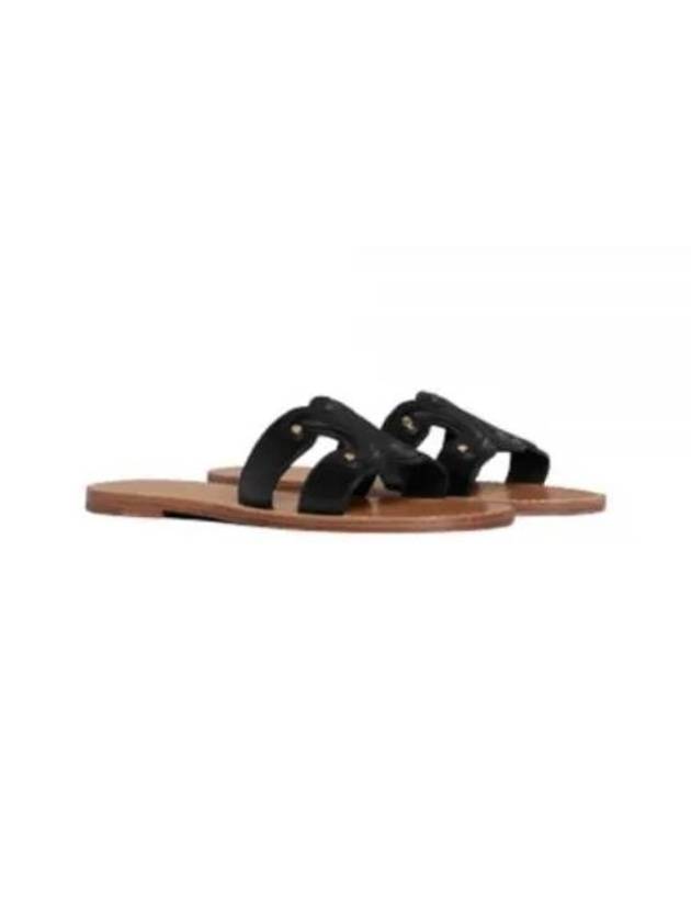 Triomphe Calfskin Mule Black - CELINE - BALAAN 2