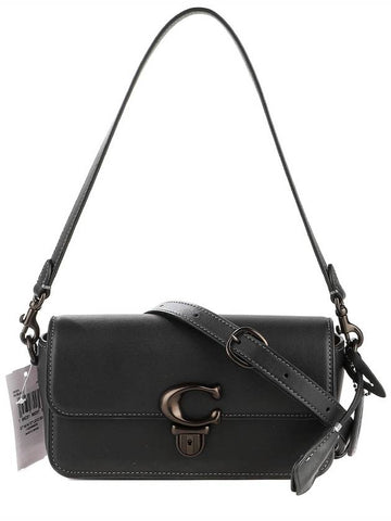 Women’s Studio Baguette Shoulder Bag CE331 V5 BLACK - COACH - BALAAN 1