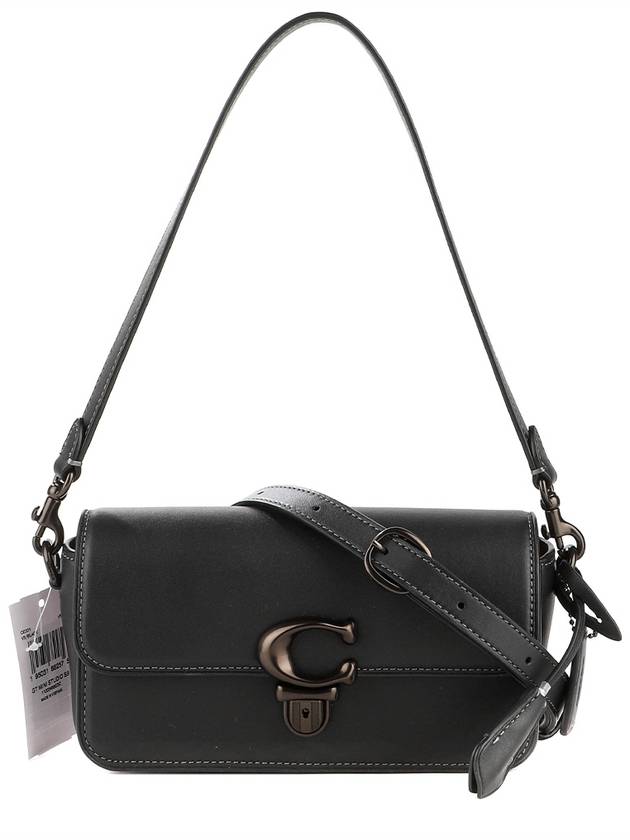 Women s Studio Baguette Shoulder Bag CE331 V5 BLACK - COACH - BALAAN 1