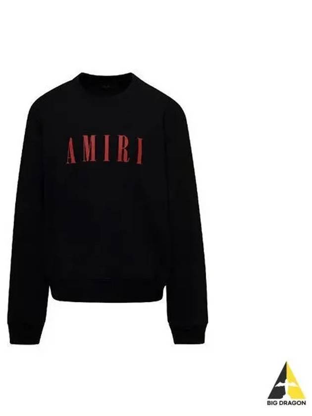 AMI Army RI front logo sweatshirt black MJL004 - AMIRI - BALAAN 1