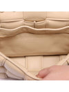 Gold Cassette Lambskin Shoulder Bag Porridge - BOTTEGA VENETA - BALAAN 7