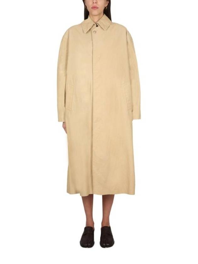 Back Stick Utility Trench Coat Beige - MAISON MARGIELA - BALAAN 1