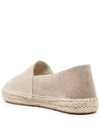 Canae Embroidered Logo Canvas Espadrilles Beige - ISABEL MARANT - BALAAN.