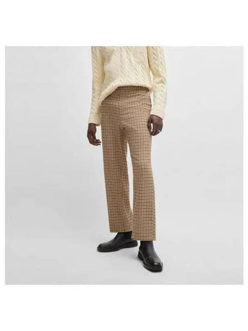 HUGO Houndstooth Check Stretch Slacks 50520372 209 - HUGO BOSS - BALAAN 1