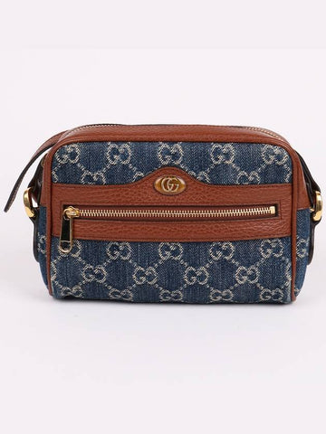 GG Ophidia denim mini cross bag 517350 - GUCCI - BALAAN 1