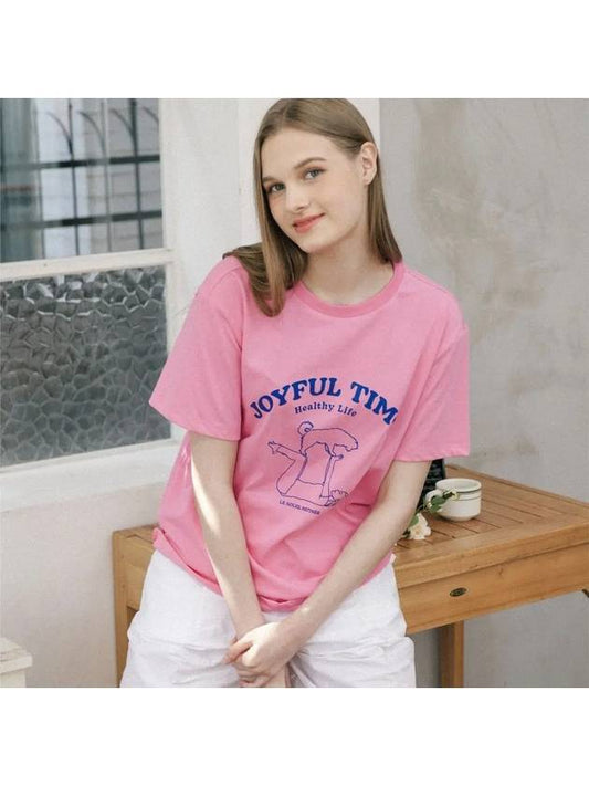 Joyful Time T Shirts PINK - LE SOLEIL MATINEE - BALAAN 2