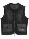 Engine Aid Print Graphic Vest Black - JORDAN - BALAAN 6