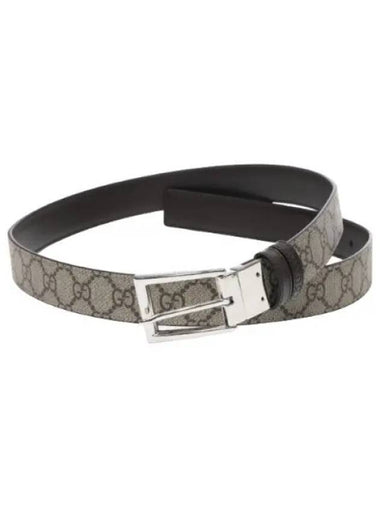 24 771105 BTTAN 2158 Rectangular Buckle Reversible Belt Waistband - GUCCI - BALAAN 1