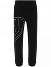 Mega Oval D Track Pant Black - DIESEL - BALAAN 2