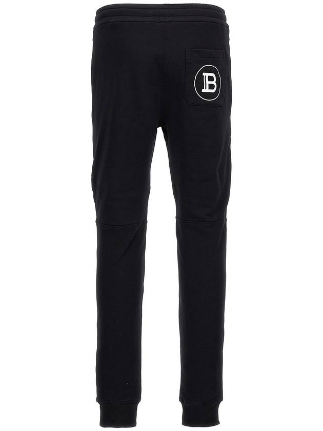 Logo Detail Track Pants Black - BALMAIN - BALAAN 4