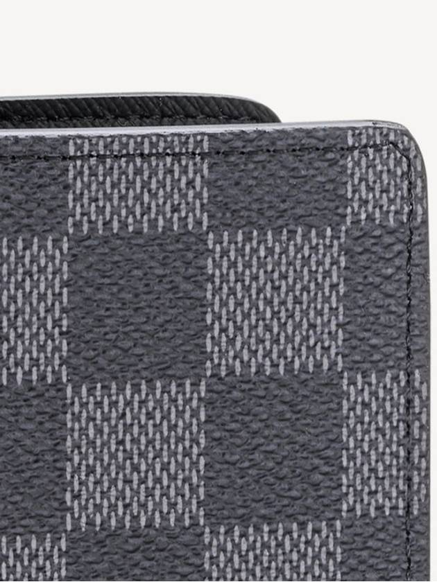 Pocket Organizer Damier Graphite Card Wallet Grey - LOUIS VUITTON - BALAAN 7