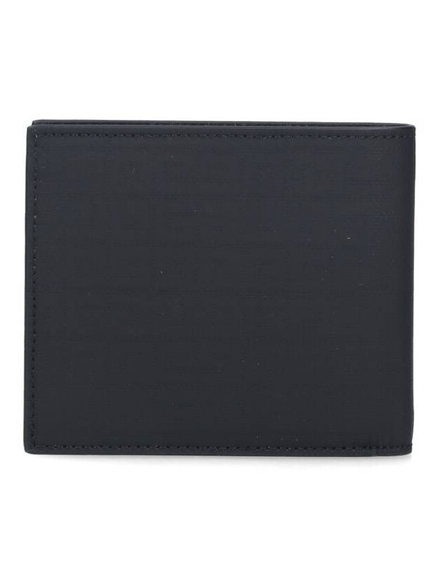 4G Signature Print Bifold Half Wallet Black - GIVENCHY - BALAAN 4