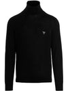 Superfine Turtleneck Black - PRADA - BALAAN 2