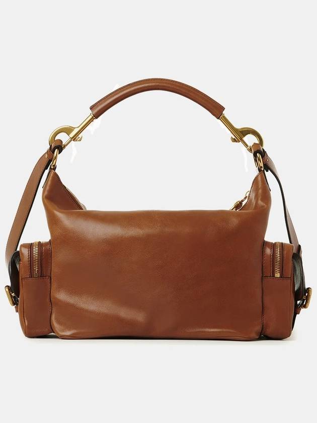 Camera Shiny Leather Shoulder Bag Clay Brown - CHLOE - BALAAN 3