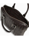 Intrecciato Leather Brief Case Brown - BOTTEGA VENETA - BALAAN 6