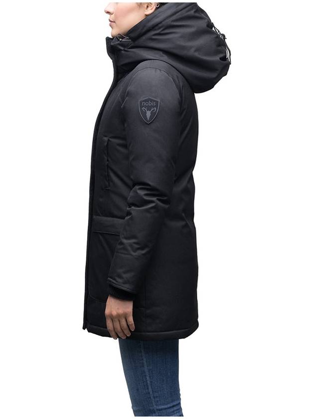 Carla Classic Down Parka Black - NOBIS - BALAAN 8