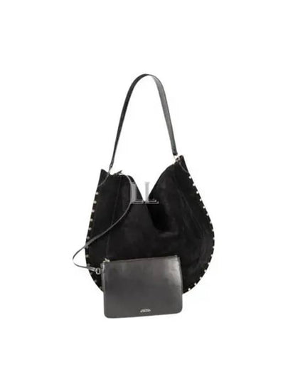 Oskan Moon Shoulder Bag Black - ISABEL MARANT - BALAAN 2