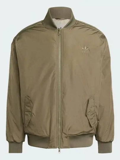 adidas oversized SST bomber jacket olive IW8421 - ADIDAS - BALAAN 2