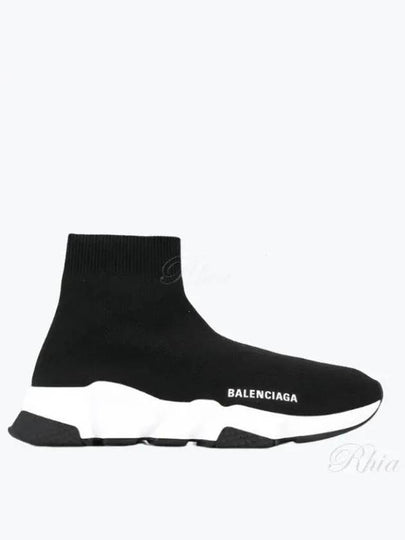 Speed Trainer High Top Sneakers Black - BALENCIAGA - BALAAN 2