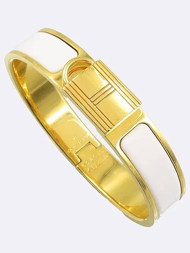 white bracelet jewelry - HERMES - BALAAN 1