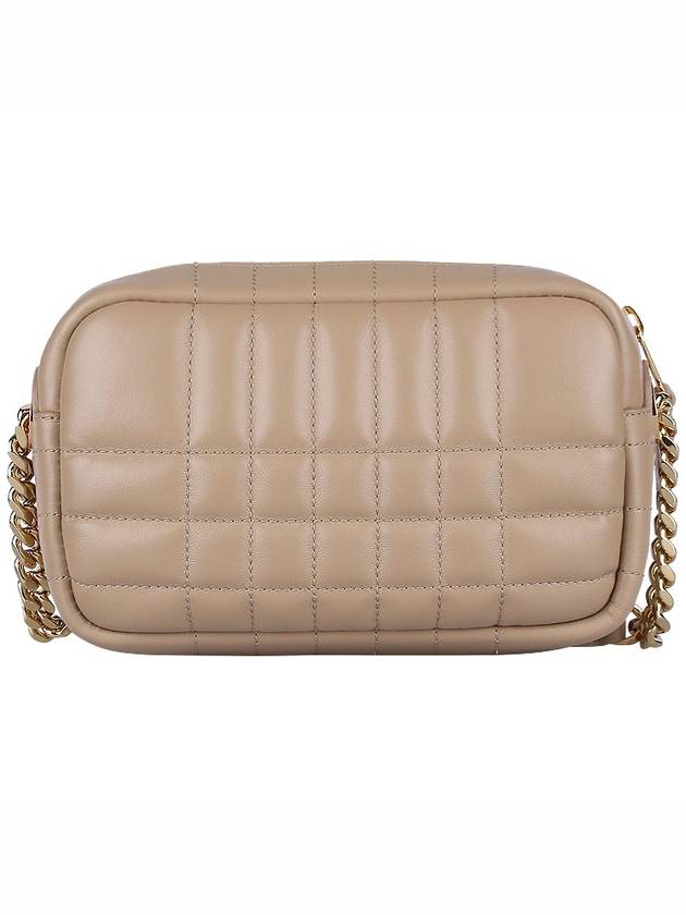 Women's Lola Quilted Mini Camera Cross Bag Haute Beige - BURBERRY - BALAAN 6