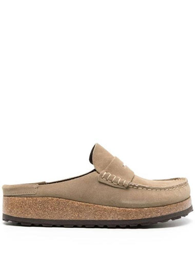 Naples Suede Slip-On Taupe - BIRKENSTOCK - BALAAN 1