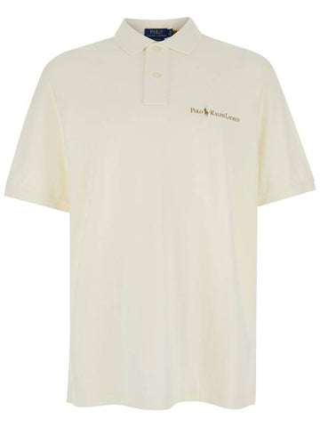 Classic Fit Logo Mesh Polo Shirt - POLO RALPH LAUREN - BALAAN 1