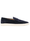 Wade Penny Loafers Navy - BRUNELLO CUCINELLI - BALAAN 1