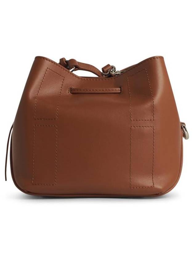 Hogan 'Hocket' Brown Leather Crossbody Bag - HOGAN - BALAAN 3