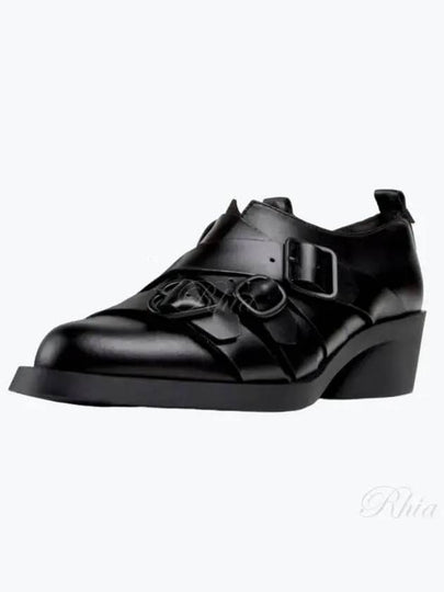 Twins Leather Pumps Heel Black - CAMPER - BALAAN 2