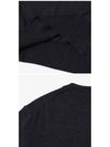 Men's ORB Embroidered Logo Wool Knit Top Black - VIVIENNE WESTWOOD - BALAAN 4